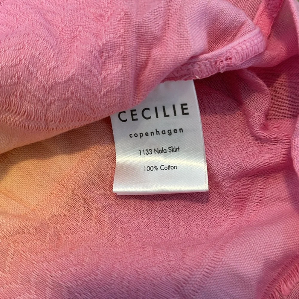 Cecilie Copenhagen Nola Rainbow Tie Dye Skirt - Size XS